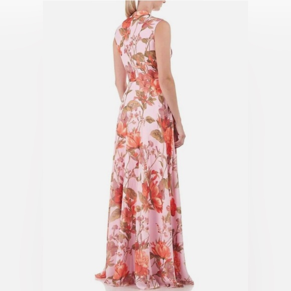 Kay Unger Pink Floral Jumpsuit - Picture 2 of 14